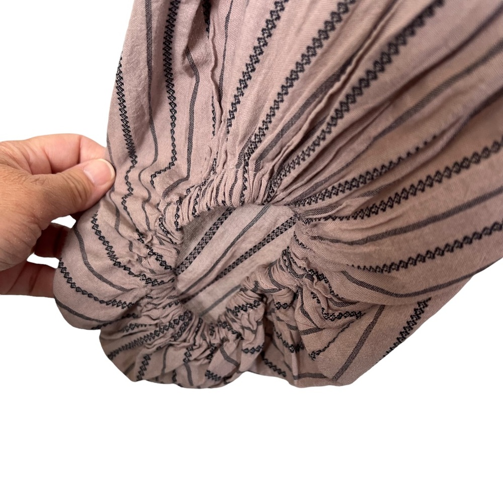 Wild Pearl Poet Sleeve Boho Top Small NWT - Picture 6 of 10